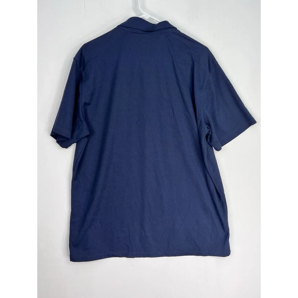 Nike Dri-Fit‎ Golf Polo Micro Pique 2.0 Men's Blue Shirt Kenworth Embroider Logo
